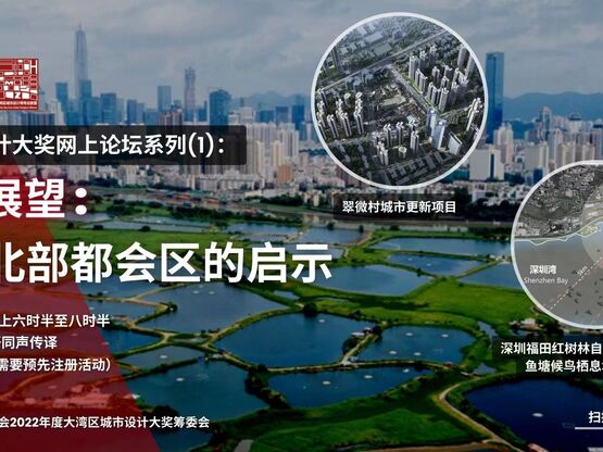 大湾区城市设计大奖网上论坛系列网络研讨会（一）| 对香港北部都会区的启示
